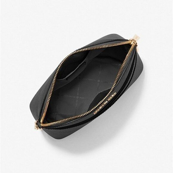 Michael Kors Women's Jet Set Travel Medium Leather Crossbody Bag NEW - Picture 3 of 4